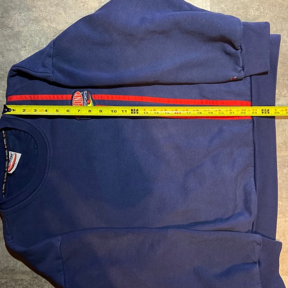 Vintage Chase Dupont Nascar Motorsport Blue Sweatshirt Mens XL - Picture 4 of 6